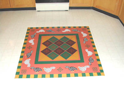 Kitchen Floorcloth