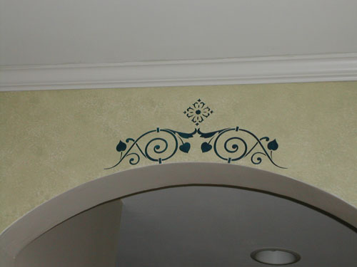 Stenciled Arch