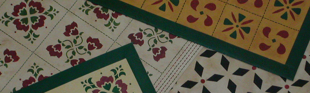 Sample Quilt Floorcloth