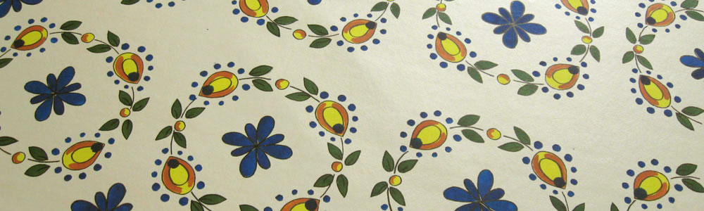 Talavera Tiles Floorcloth