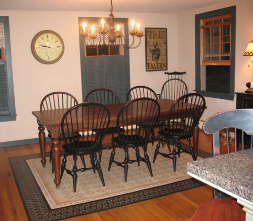 Ebenezer -Bump Tavern Floorcloth