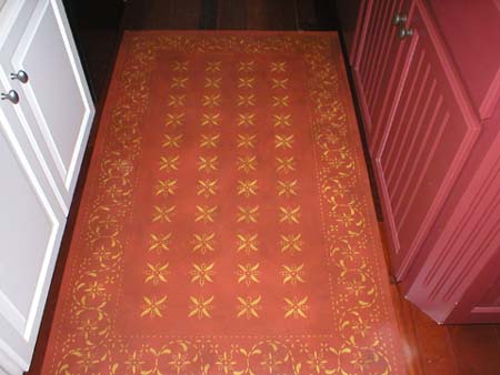 May House Floorcloth