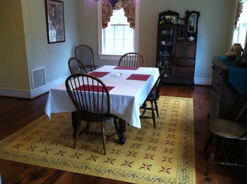 Rosedale Floorcloth