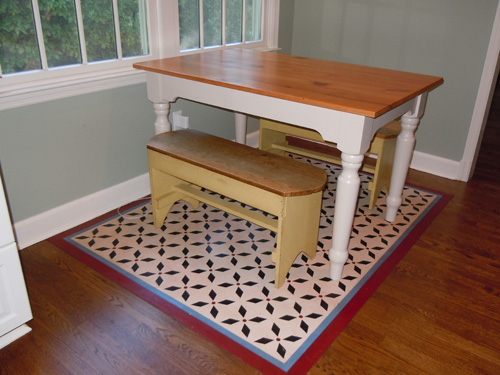 Weston Colonial Floorcloth