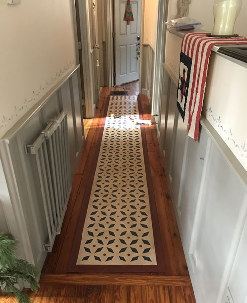 Weston Colonial Floorcloth