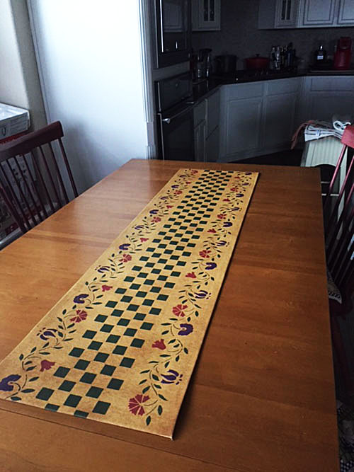 Durant House Table Runner