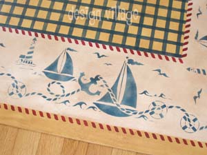 Nantucket Floorcloth 