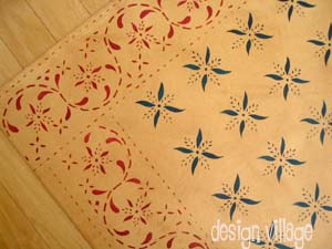 May House Floorcloth