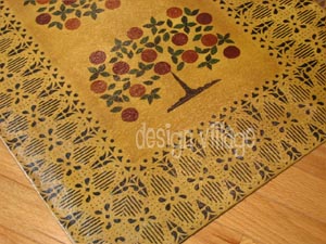 Shaker Tree of Life Floorcloth