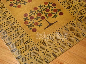 Shaker Tree of Life Floorcloth