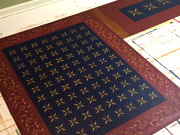 L Shaped Floorcloth