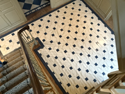 Floorcloth commissioned by West Point Military Academy