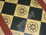 Diamonds with Lunenburg motif
