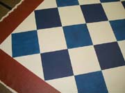 Diamond Pattern floorcloth