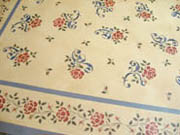 Victorian Rose Floorcloth
