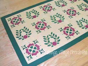 Baltimore Quilt Floorcloth #2