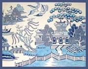 Blue Willow Fireboard